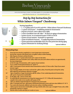 Step by Step Instructions for Making 5 Gallons of