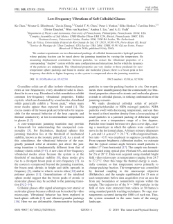 Low-Frequency Vibrations of Soft Colloidal Glasses
