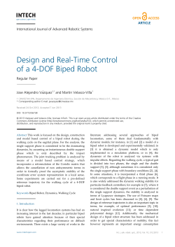 Design and Real-Time Control of a 4