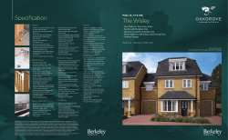 Specification The Wisley