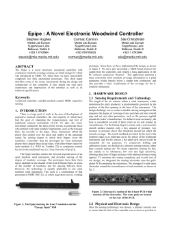 Epipe : A Novel Electronic Woodwind Controller