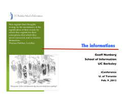 The informations!