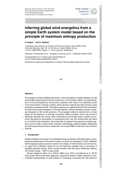 Inferring global wind energetics from a simple Earth system model