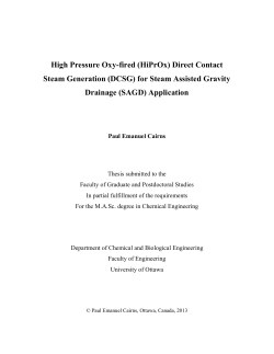High Pressure Oxy-fired (HiPrOx) Direct Contact