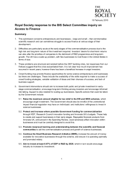 Consultation response