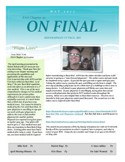 May 2017 - EAA Chapter 25