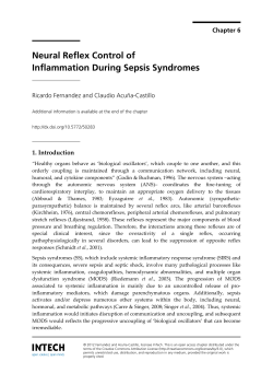 Neural Reflex Control of Inflammation During Sepsis