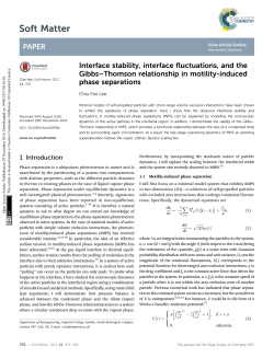 Thomson relationship in motility-induced phase