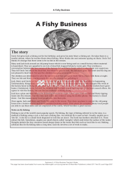 A Fishy Business - Macmillan English