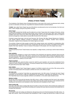 History of Harris Tweed