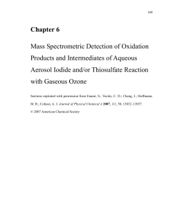 Electrospray Mass Spectrometry of Aerosol Microdroplets Exposed