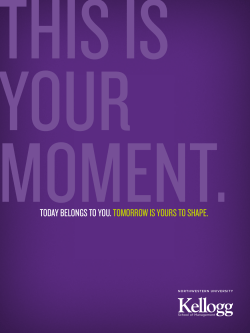 the Program - Kellogg School of Management