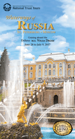 Brochure - National Trust Tours
