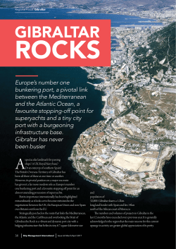 Gibraltar Rocks Article