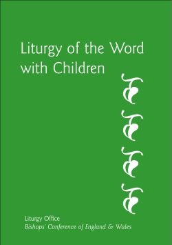 Liturgy of the Word with Children