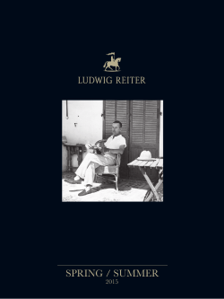 Spring/Summer - Ludwig Reiter