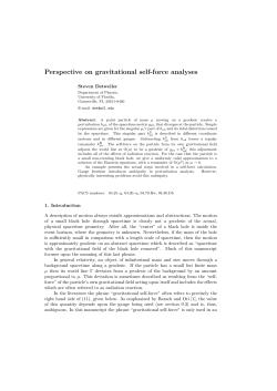 Perspective on gravitational self-force analyses