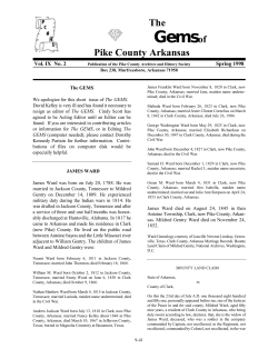 The Gemsof Pike County Arkansas - The Pike County Archives and