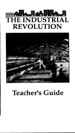 Industrial Revolution Teacher Viewing Guide