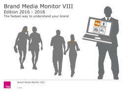 Brand Media Monitor VIII Edition 2016