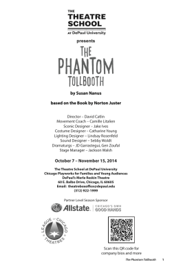 presents by Susan Nanus based on the Book by Norton