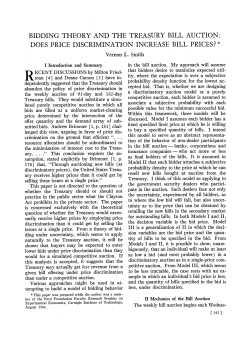 bidding theory and the treasury bill auction: does