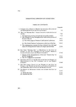 dissenting opinion of judge oda judgment