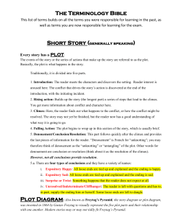 Short Story Terminology