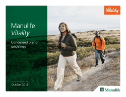 Manulife Vitality - Manulife Repsource
