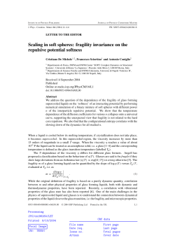 Scaling in soft spheres: fragility invariance on the repulsive potential