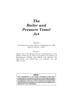 Boiler and Pressure Vessel Act (Repealed)