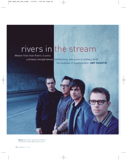 rivers in the stream