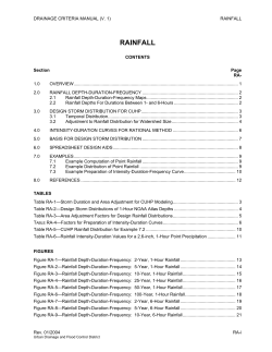 Chapter 4 Rainfall