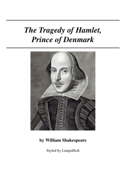 The Tragedy of Hamlet, Prince of Denmark