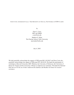 2 Confederate POW Camps - Harvard Kennedy School