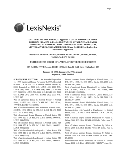 UNITED STATES OF AMERICA, Appellee, v. OMAR AHMAD ALI