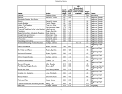 LLC_files/Series Sorted by Genre