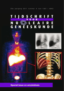 Nuclear Medicine - Tijdschrift voor Nucleaire Geneeskunde
