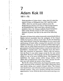 Adam Kok III