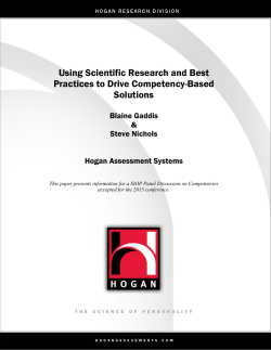 Best Practices with Competency-Based Solutions