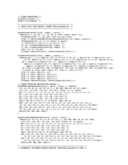 Mathematica code