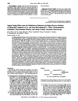 (Bi)pyridyl Complexes of cis - and trans