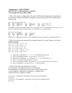 Assignment 4 - SOLUTIONS