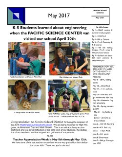 May 2017 - Almira School District