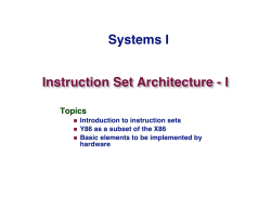 Lecture #7 - UT Computer Science
