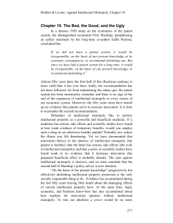 Chapter 10. The Bad, the Good, and the Ugly