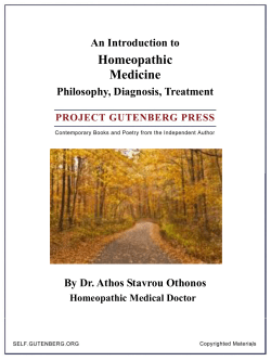 Homeopathic Medicine - World Public Library