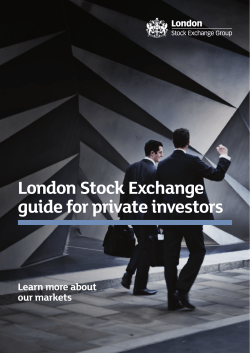 London Stock Exchange guide for private investors