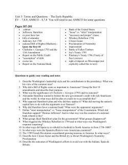 Unit 3: Terms and Questions