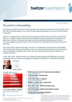 The proof is in the pudding